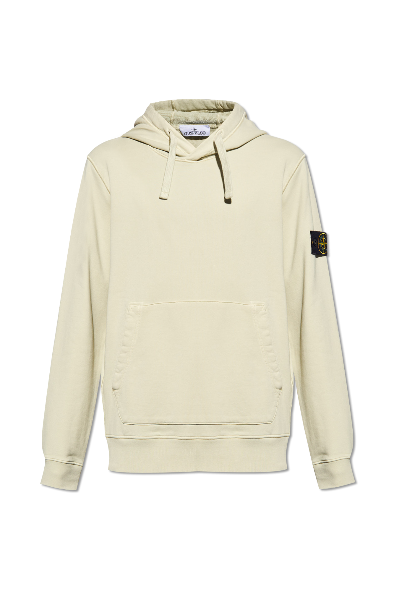 Stone island hoodie wit new arrivals